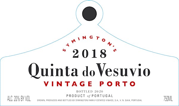 Label for Quinta do Vesuvio